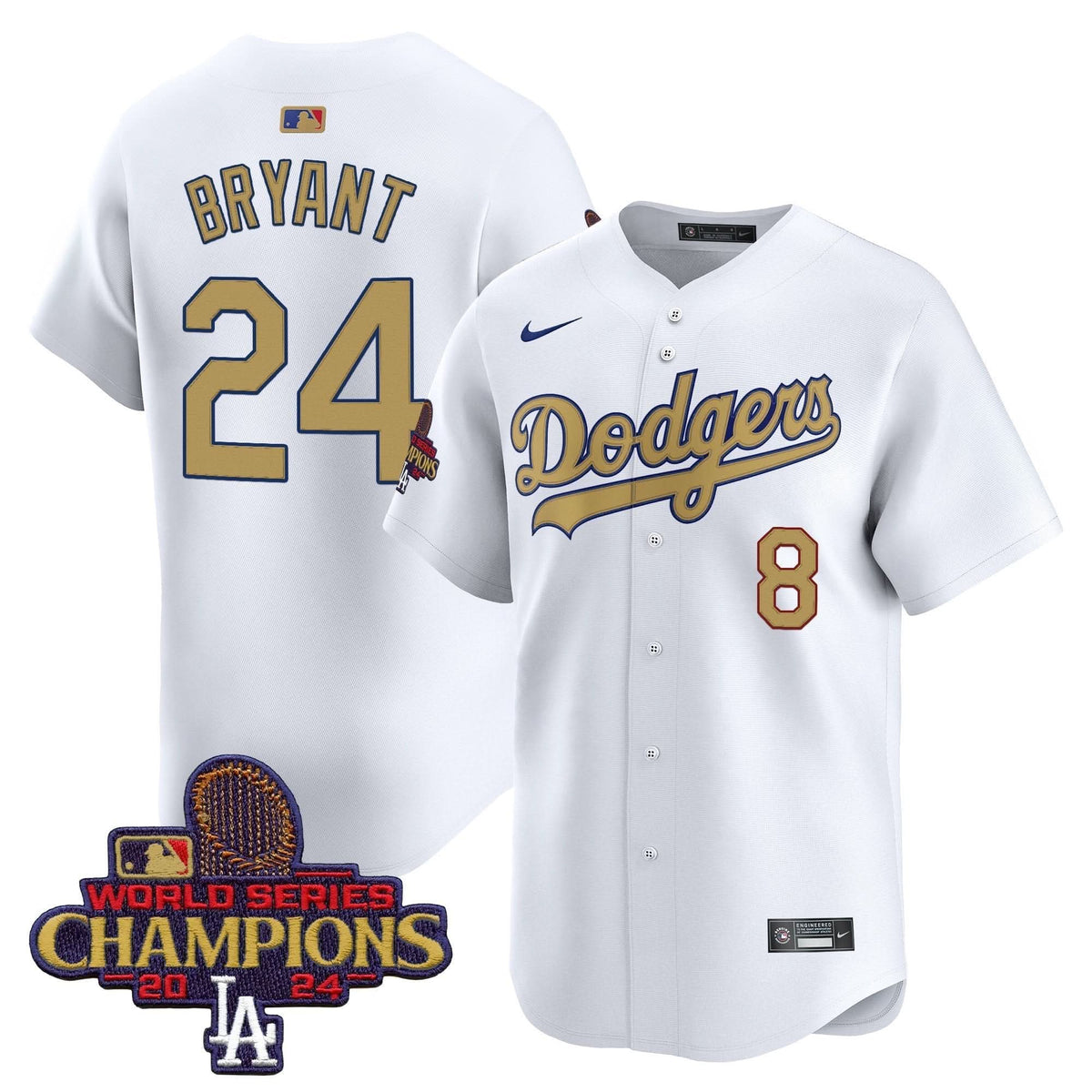LAD 2025 Gold Vapor Premier Limited Jersey - Stitched