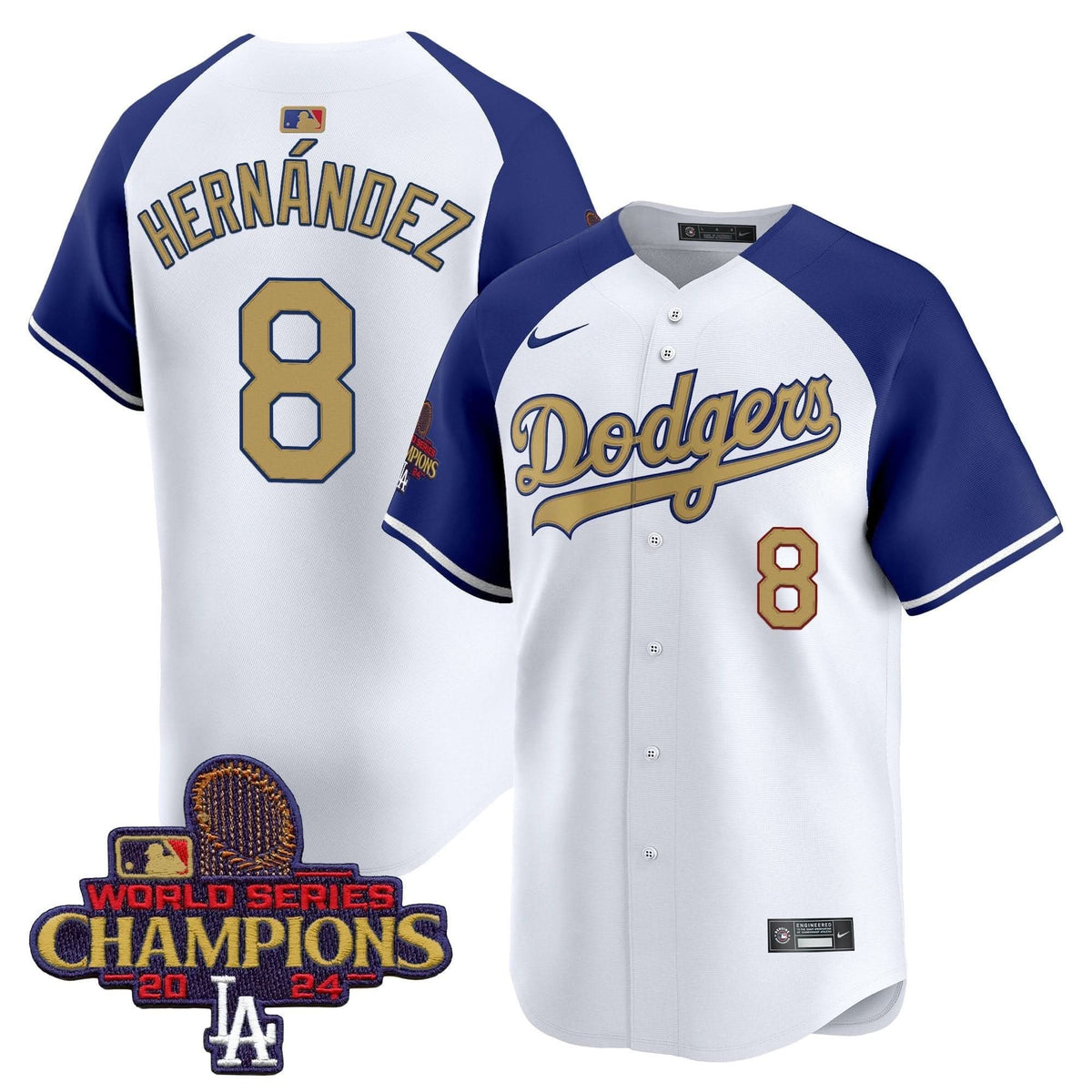LAD 2025 Gold Vapor Premier Limited Jersey - Stitched