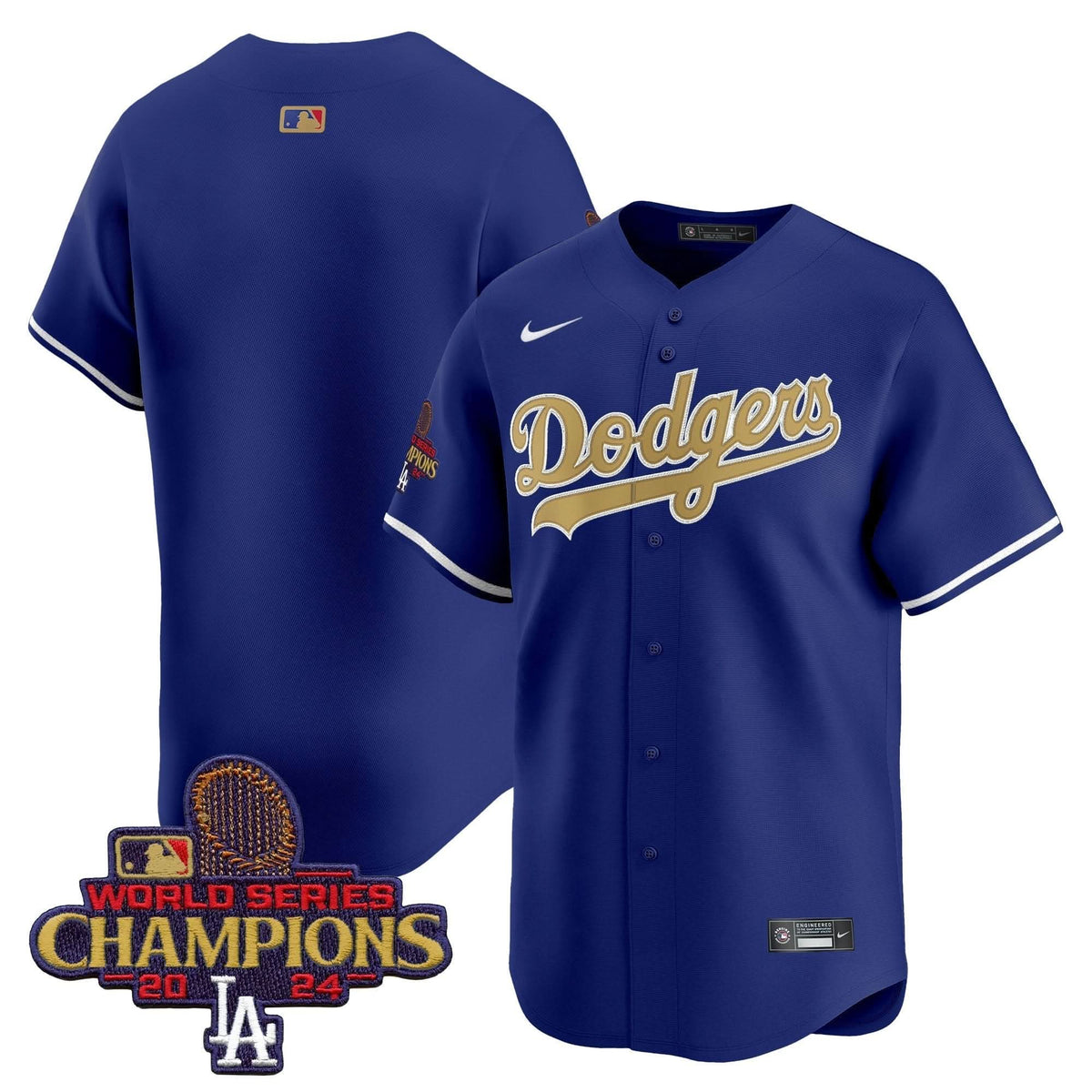 LAD 2025 Gold Vapor Premier Limited Jersey - Stitched