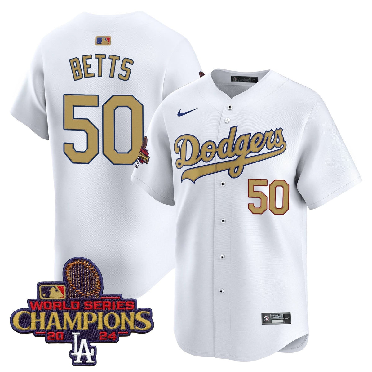LAD 2025 Gold Vapor Premier Limited Jersey - Stitched