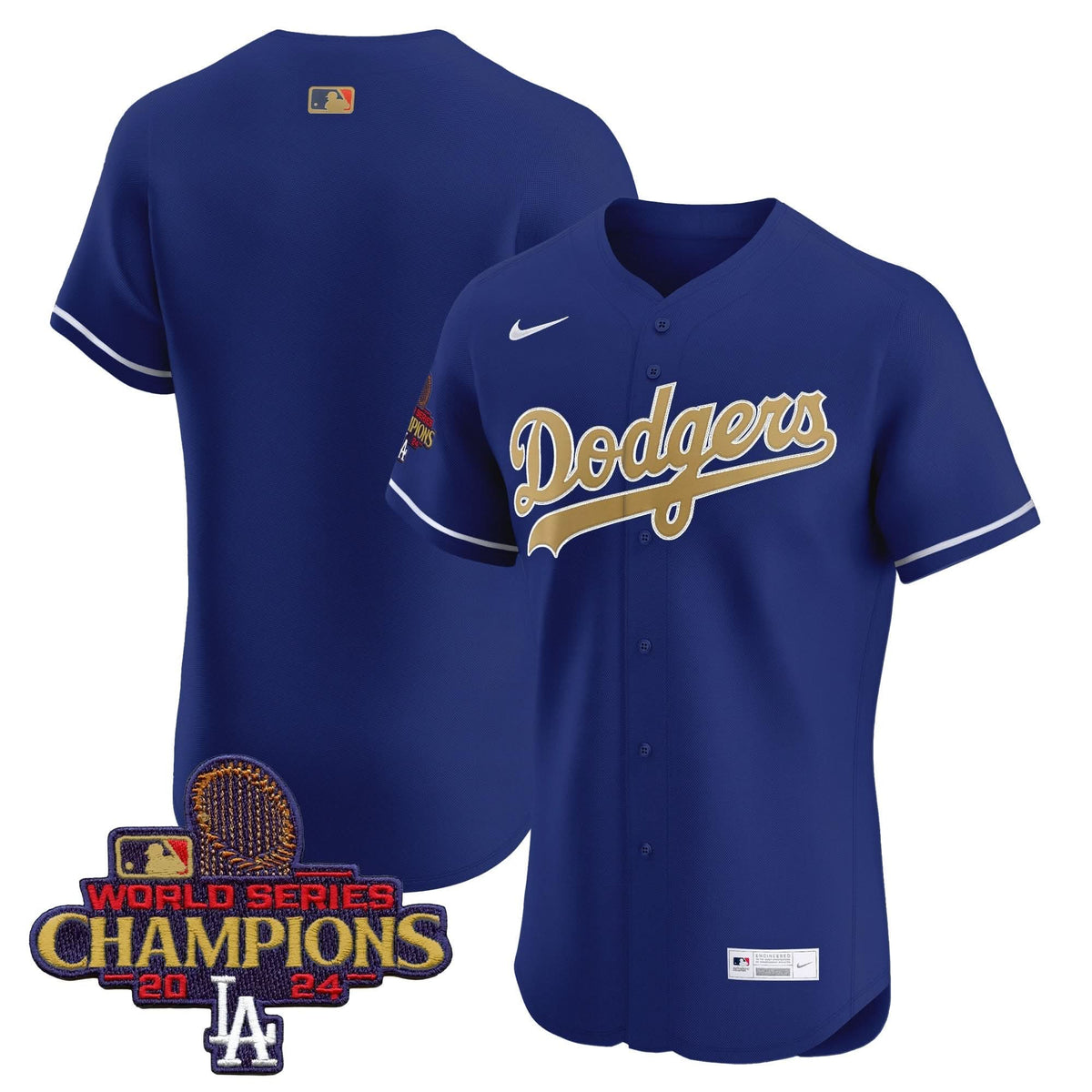 LAD 2025 Gold Vapor Premier Elite Jersey - Stitched