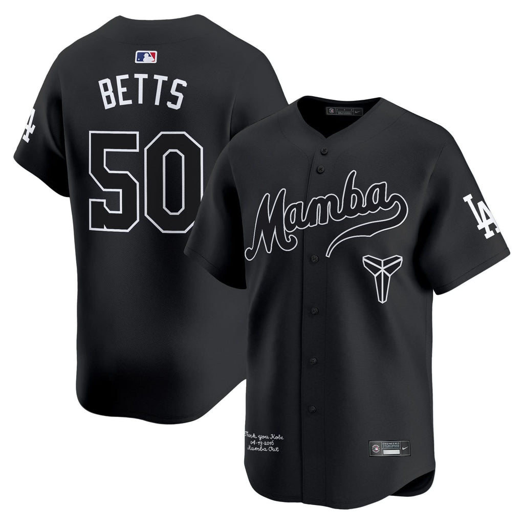 LAD Kobe Bryant Mamba Vapor Premier Limited Jersey - Stitched