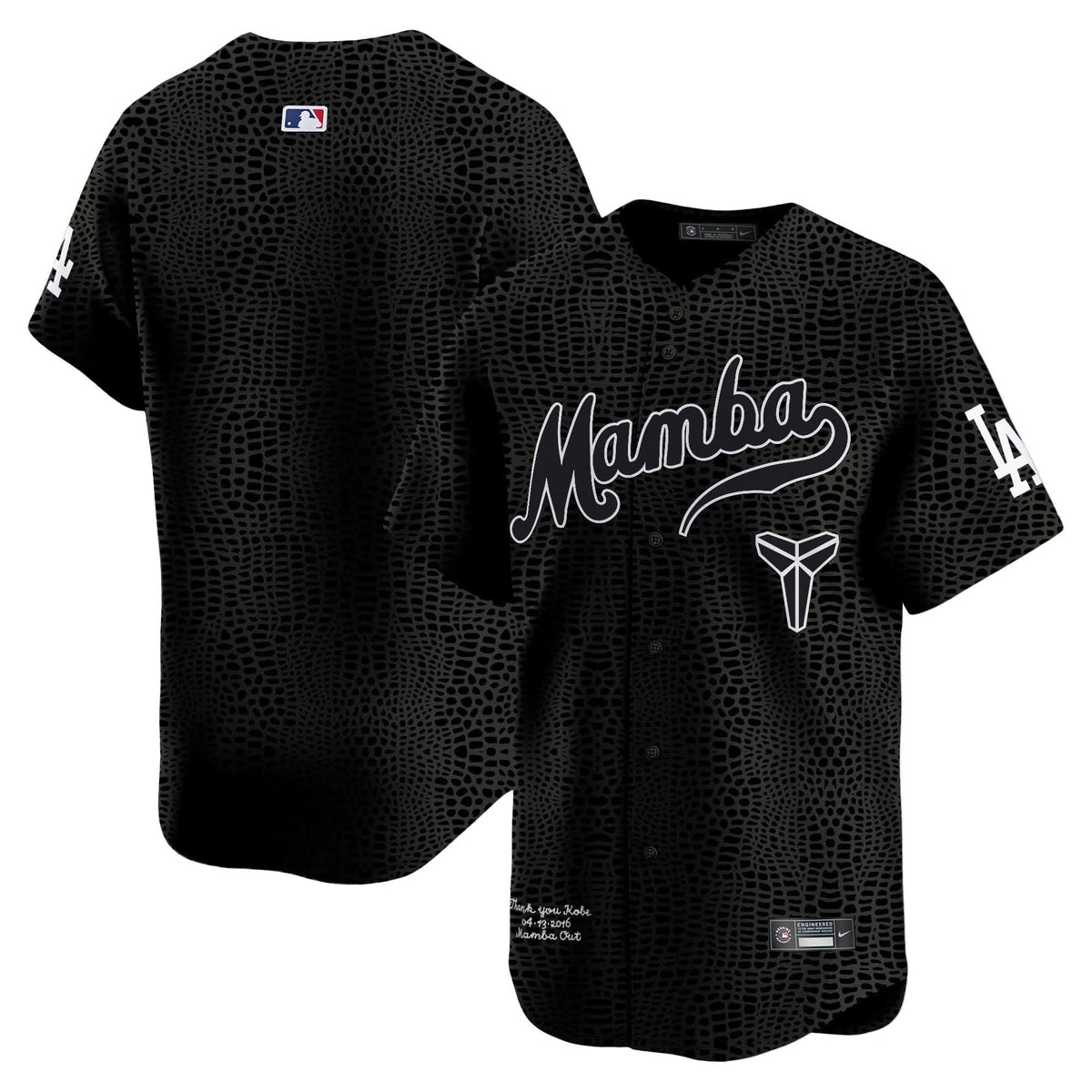 LAD Kobe Bryant Mamba Vapor Premier Limited Jersey - Stitched