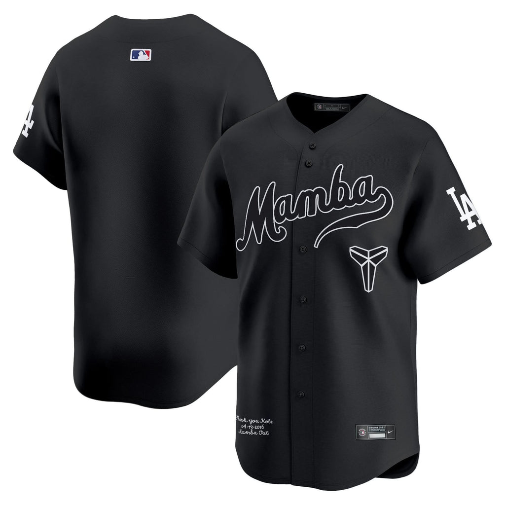 LAD Kobe Bryant Mamba Vapor Premier Limited Jersey - Stitched