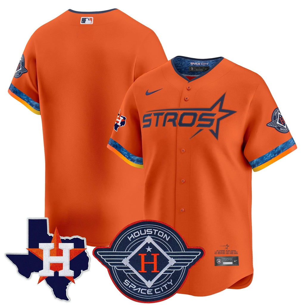 HA 2025 City Connect Texas Patch Vapor Premier Limited Jersey - Stitched