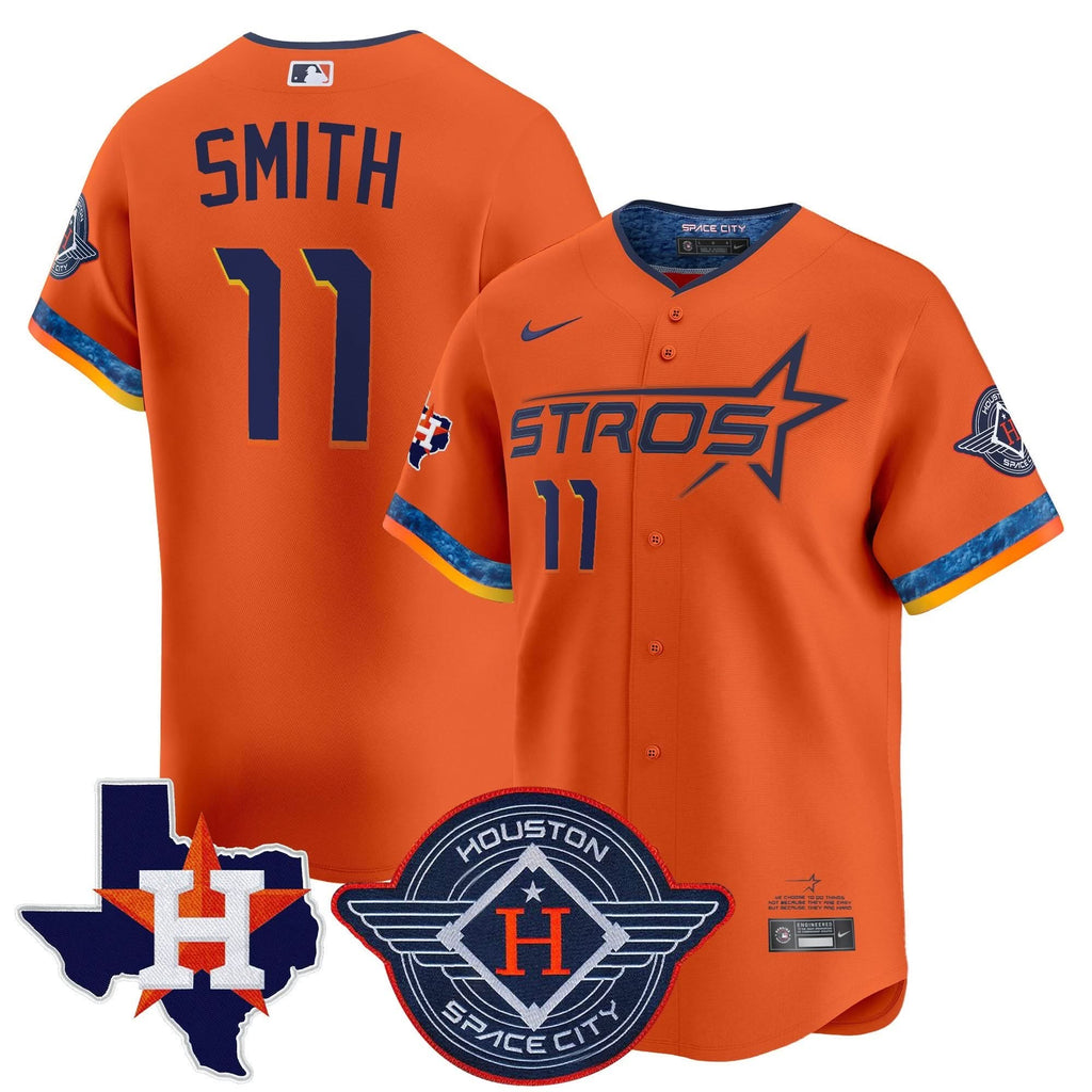 HA 2025 City Connect Texas Patch Vapor Premier Limited Jersey - Stitched