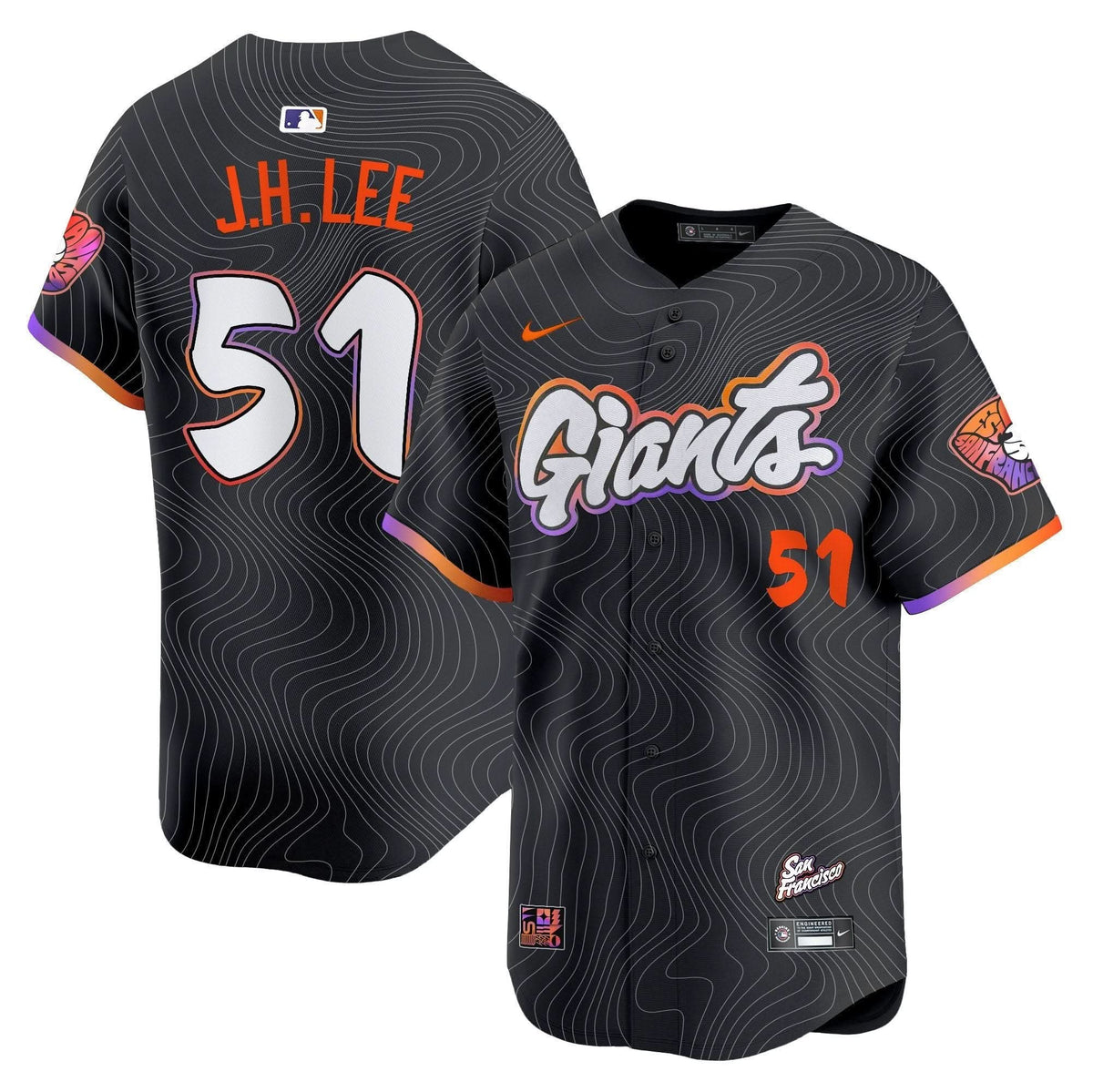 SFG 2025 City Connect Vapor Premier Limited Jersey - Stitched