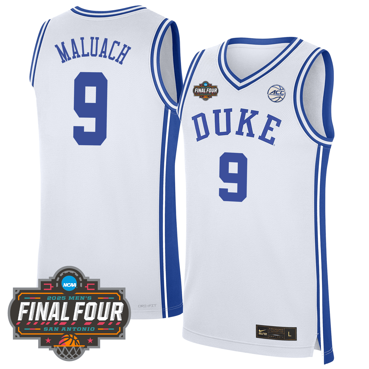 DUKE Basketball 24/25 Jersey - Final Four Patch