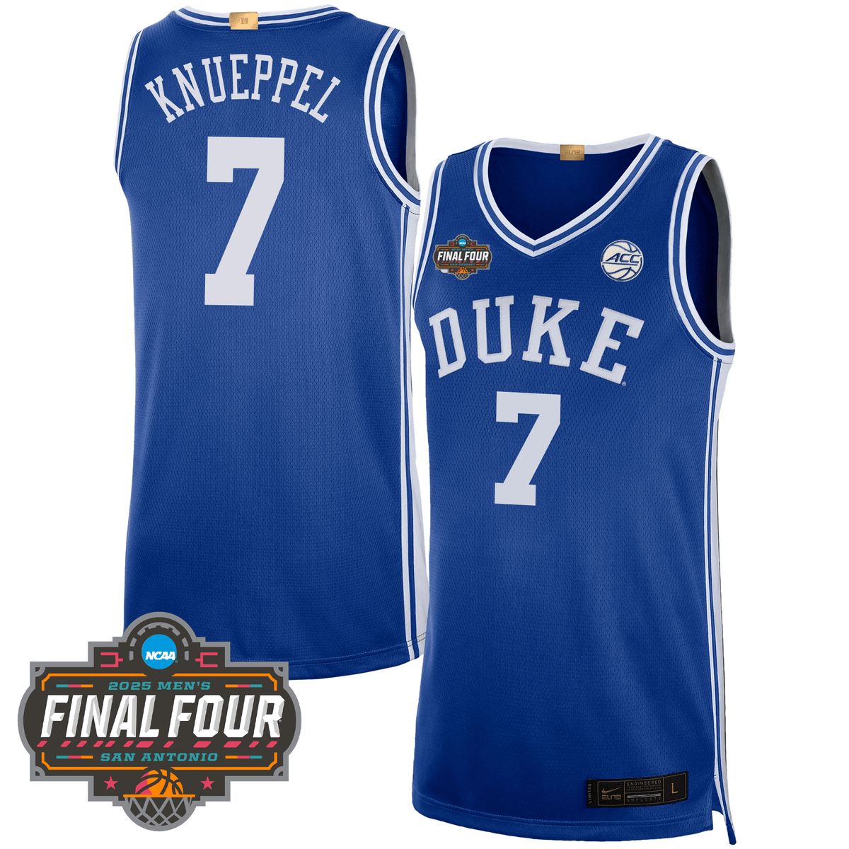 DUKE Basketball 24/25 Jersey - Final Four Patch