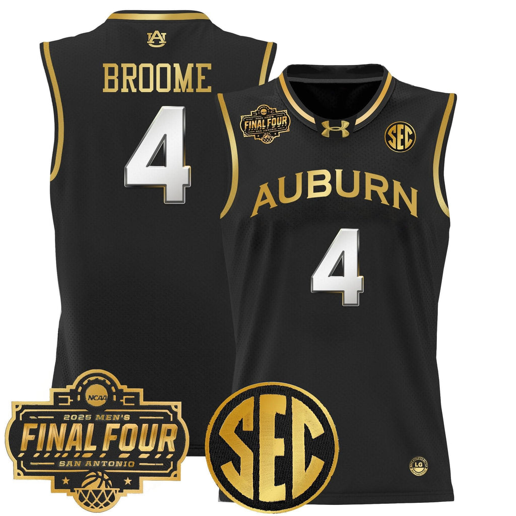 AT 2025 Final Four Patch Lightweight Basketball Jersey - Stitched