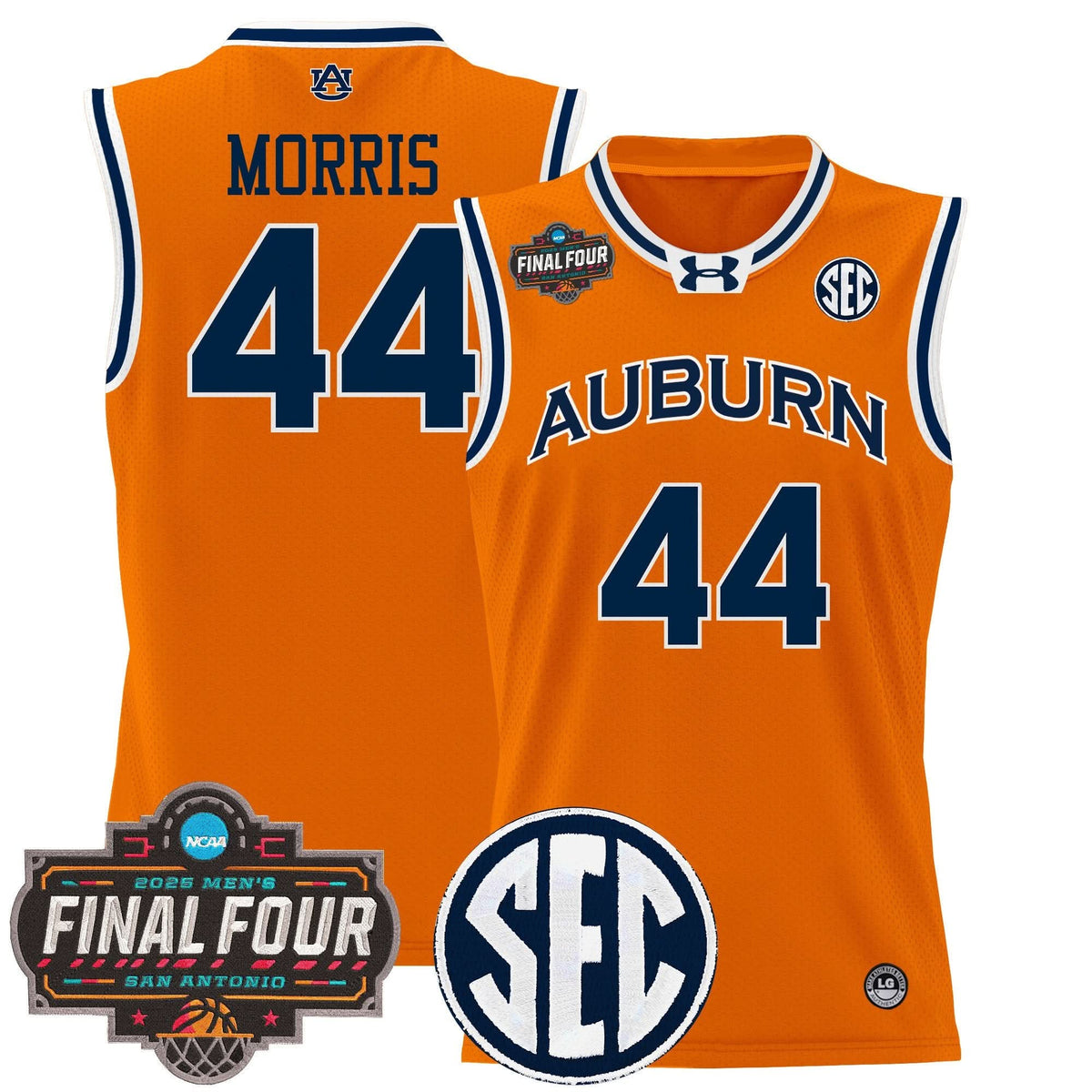 AT 2025 Final Four Patch Lightweight Basketball Jersey - Stitched
