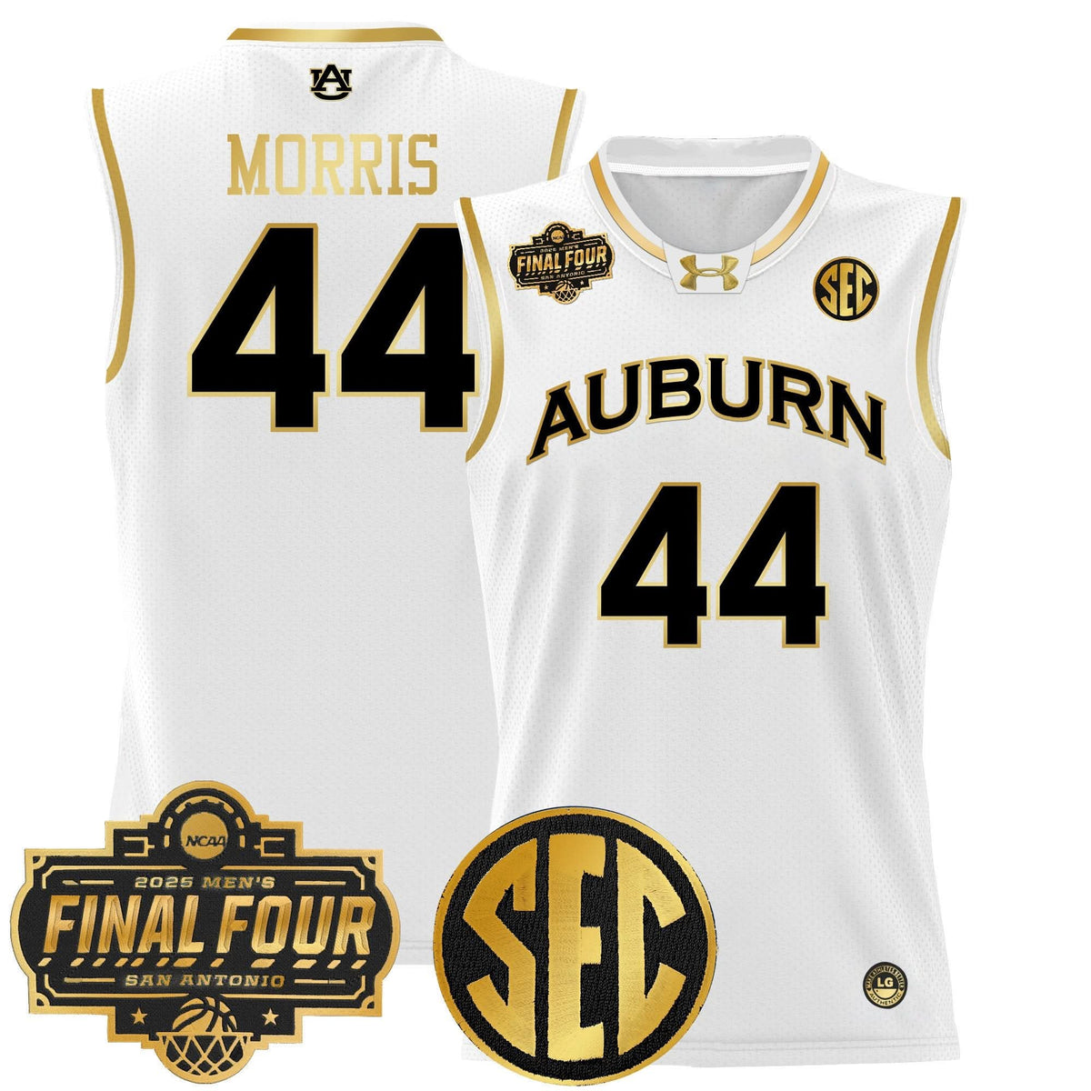 AT 2025 Final Four Patch Lightweight Basketball Jersey - Stitched