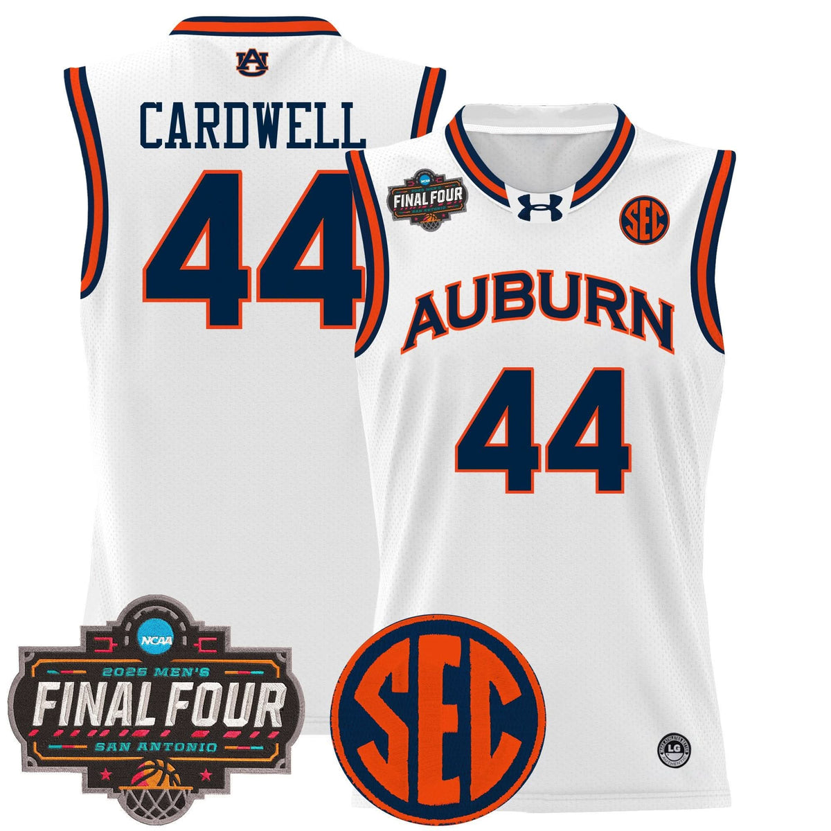 AT 2025 Final Four Patch Lightweight Basketball Jersey - Stitched