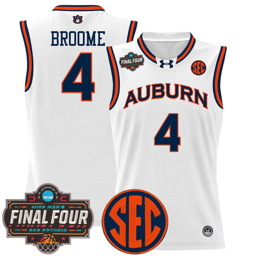 AT 2025 Final Four Patch Lightweight Basketball Jersey - Stitched