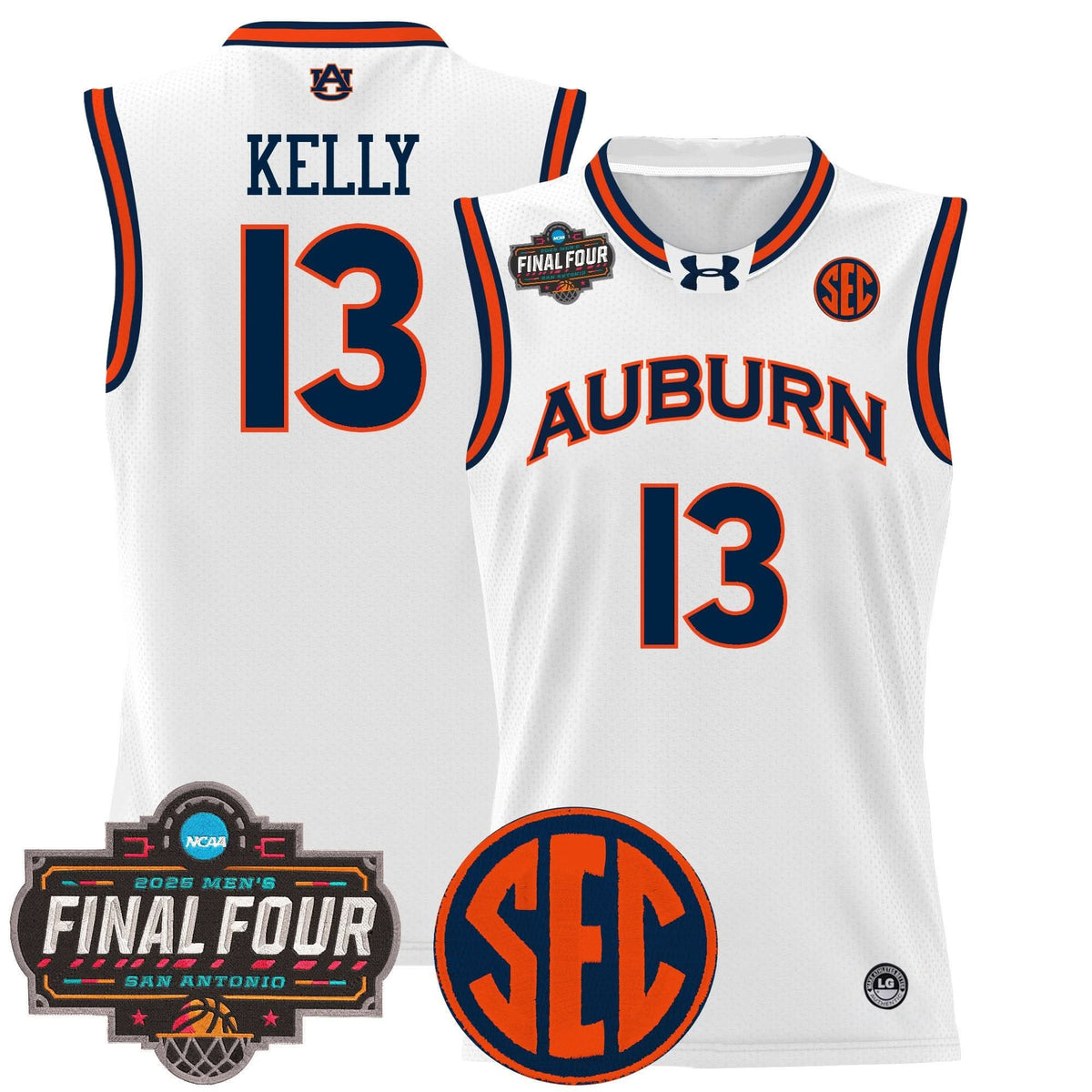 AT 2025 Final Four Patch Lightweight Basketball Jersey - Stitched