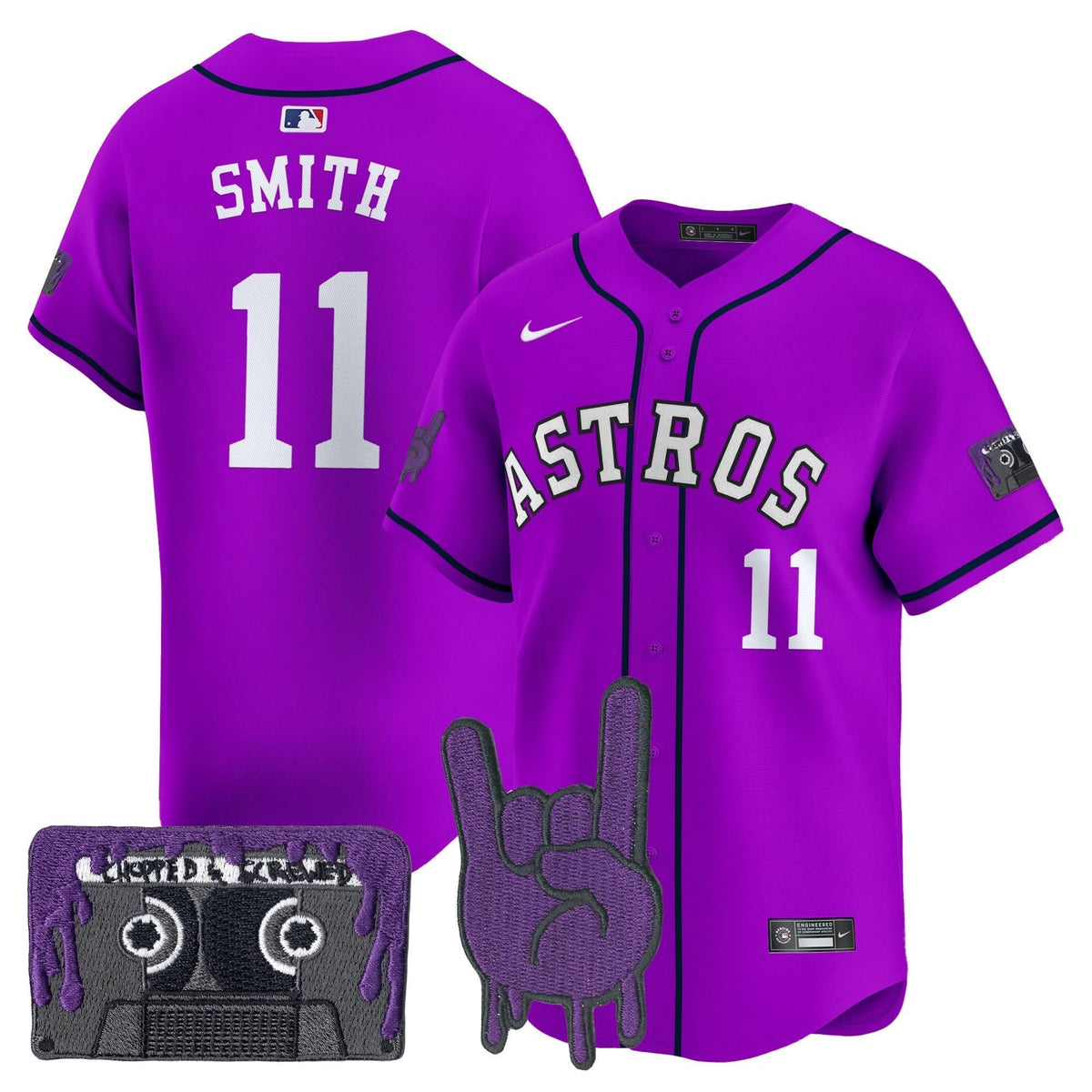 HA DJ Screw Patch Vapor Premier Limited Jersey - Stitched