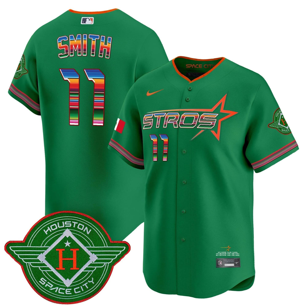 HA 2025 City Connect Mexico Vapor Premier Limited Jersey - Stitched