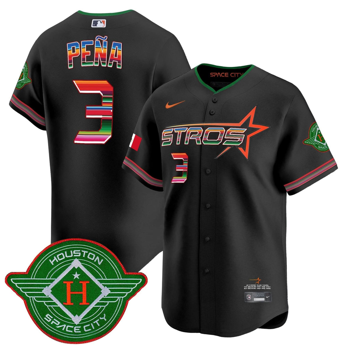 HA 2025 City Connect Mexico Vapor Premier Limited Jersey - Stitched
