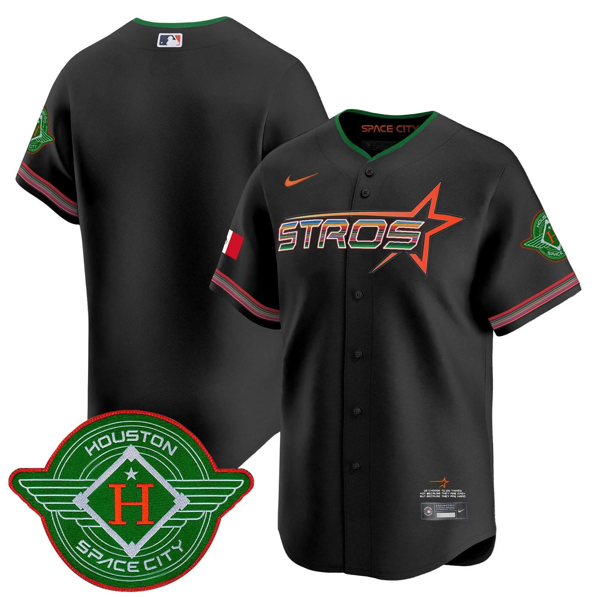 HA 2025 City Connect Mexico Vapor Premier Limited Jersey - Stitched
