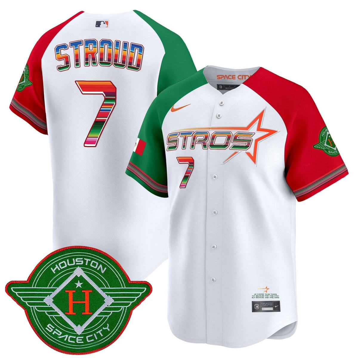 HA 2025 City Connect Mexico Vapor Premier Limited Jersey - Stitched
