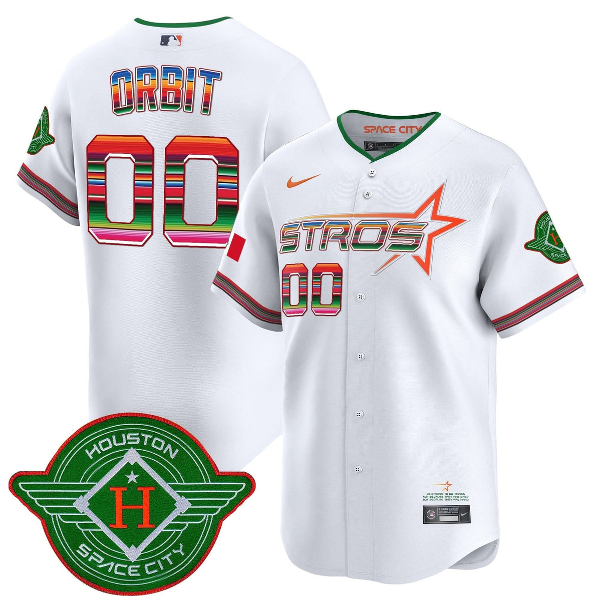 HA 2025 City Connect Mexico Vapor Premier Limited Jersey - Stitched