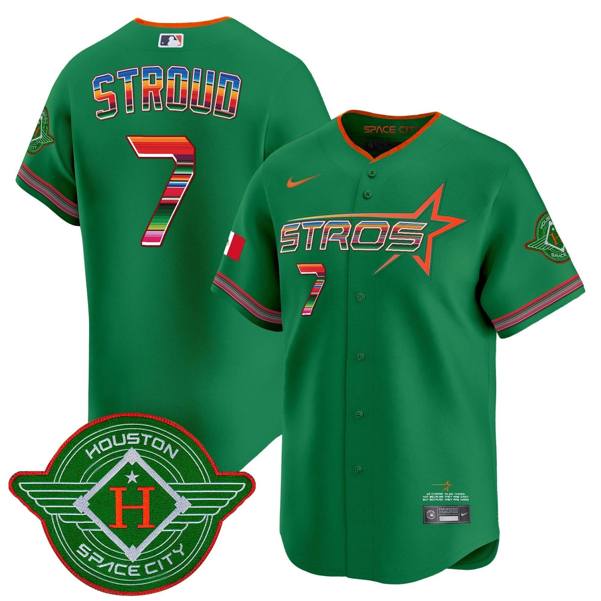 HA 2025 City Connect Mexico Vapor Premier Limited Jersey - Stitched