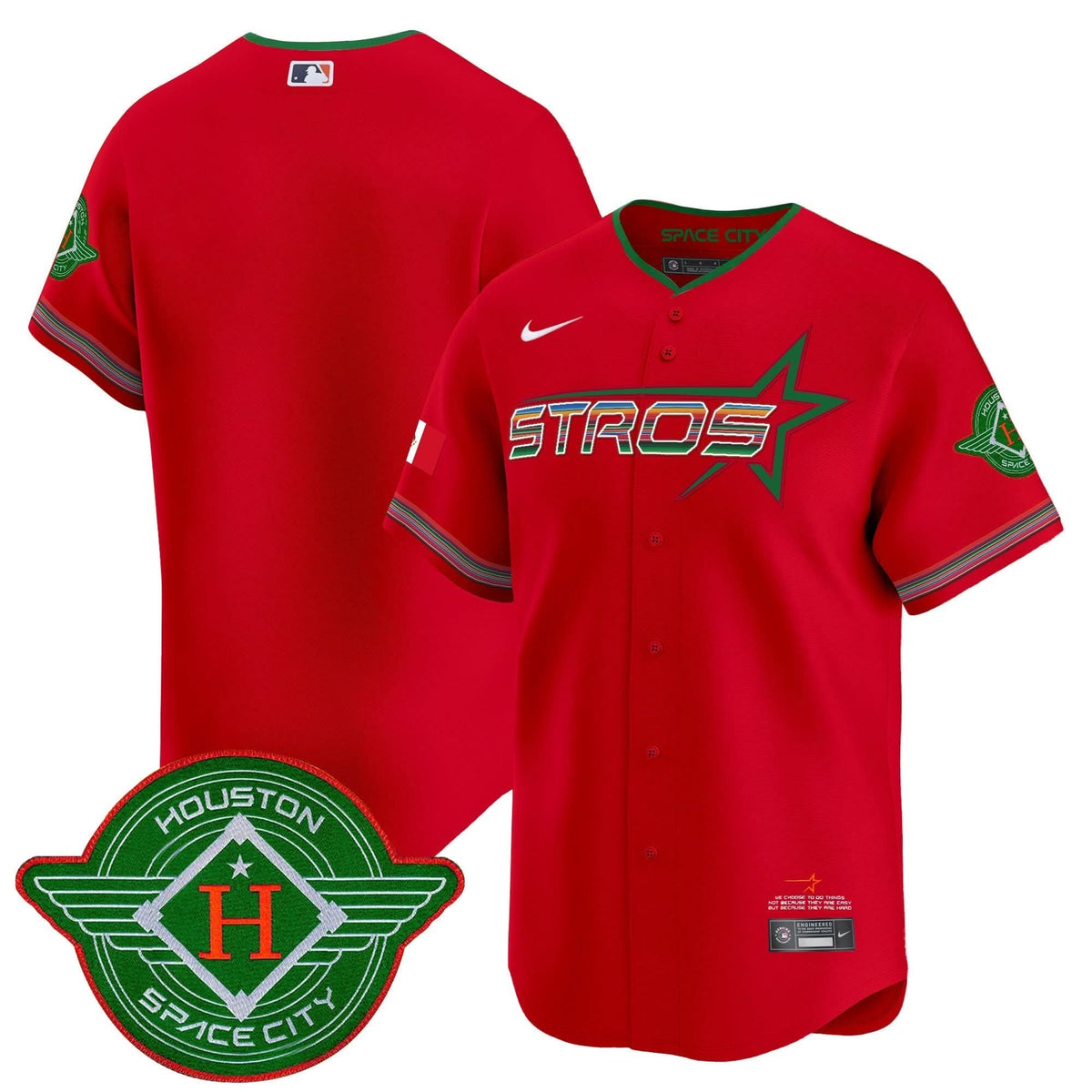 HA 2025 City Connect Mexico Vapor Premier Limited Jersey - Stitched