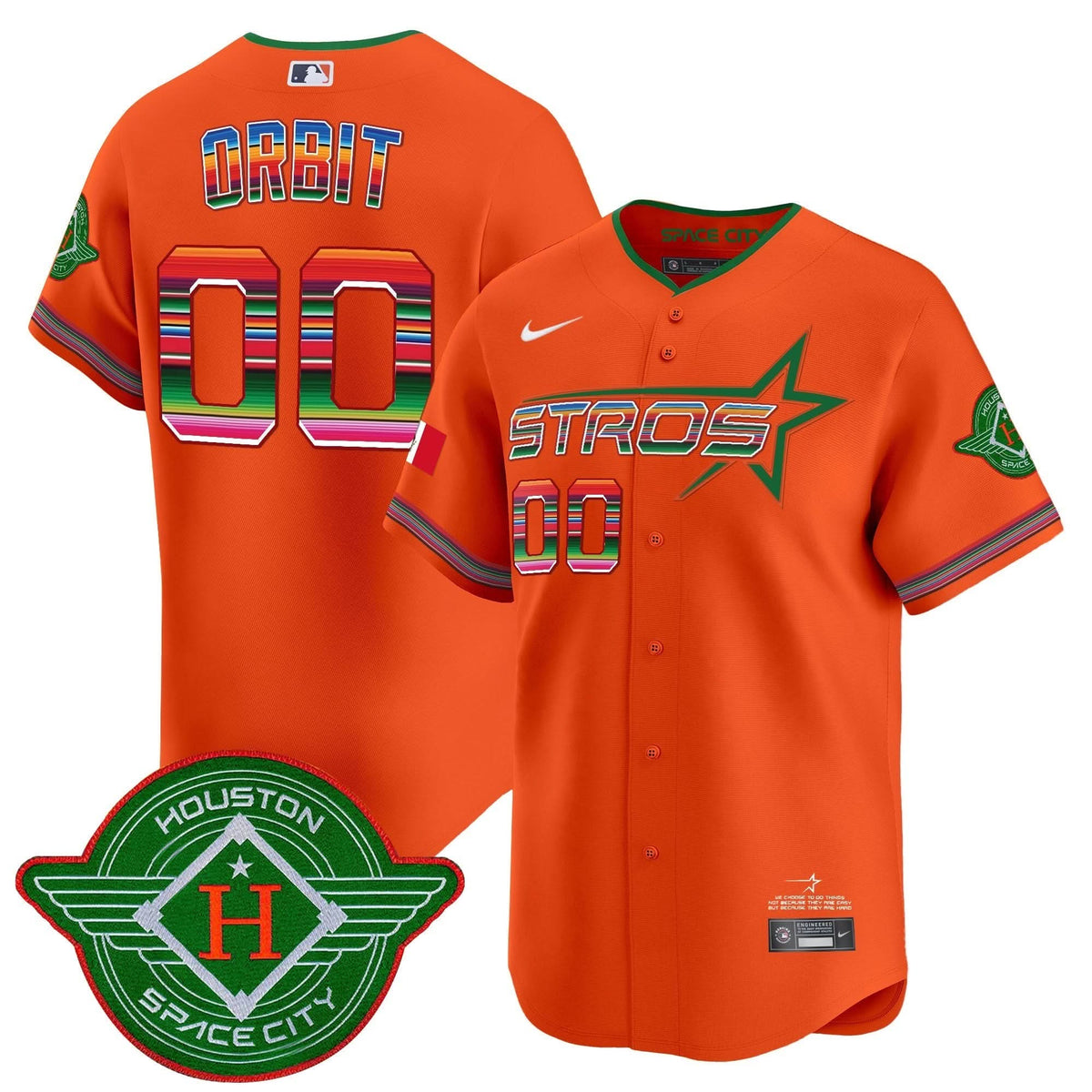 HA 2025 City Connect Mexico Vapor Premier Limited Jersey - Stitched