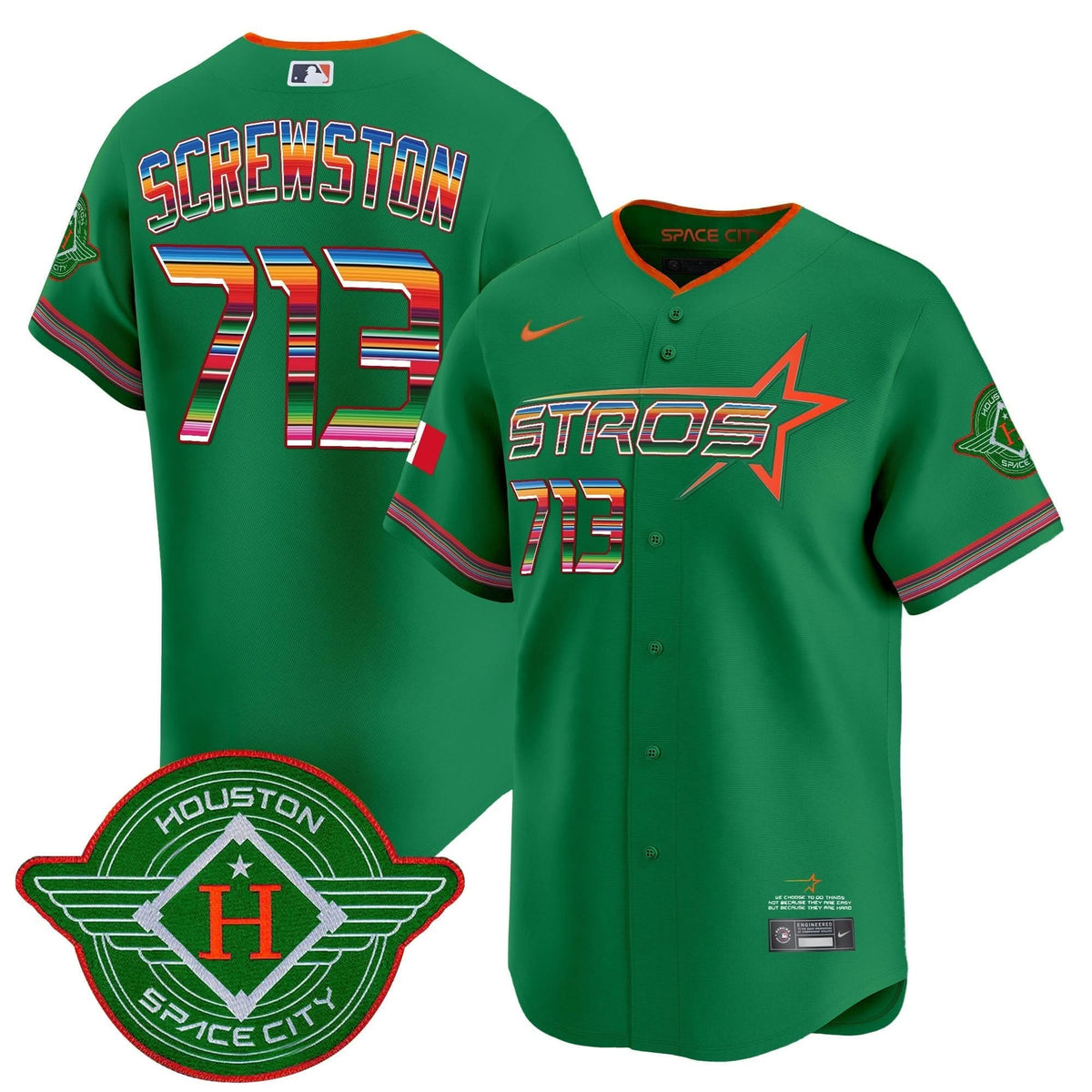 HA 2025 City Connect Mexico Vapor Premier Limited Jersey - Stitched