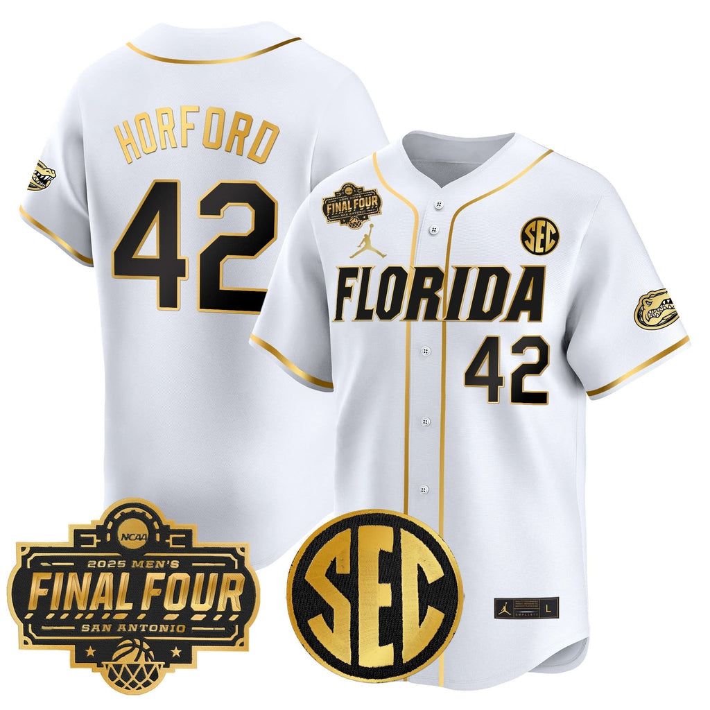 FG 2025 Final Four Patch Vapor Baseball Jersey - Stitched