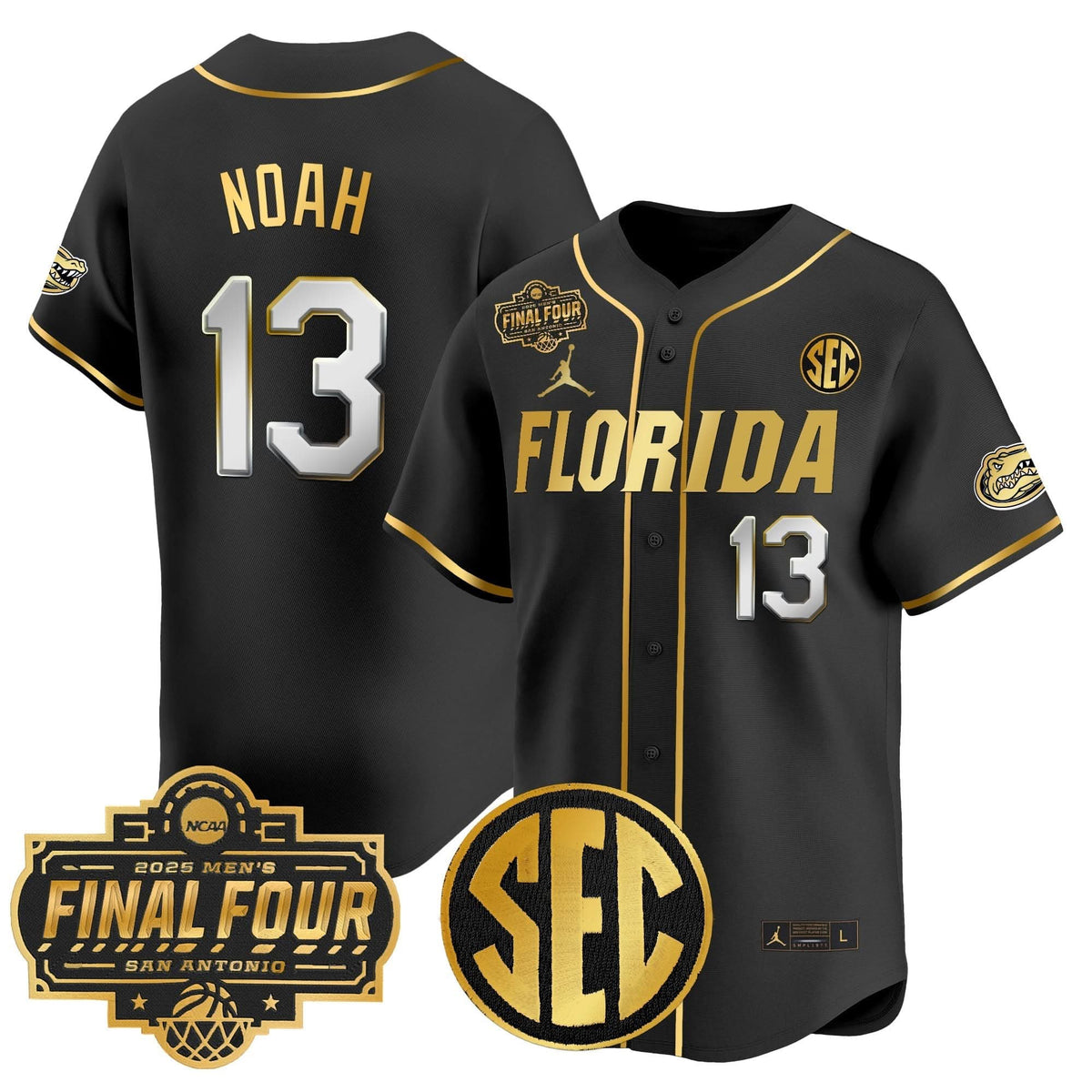 FG 2025 Final Four Patch Vapor Baseball Jersey - Stitched