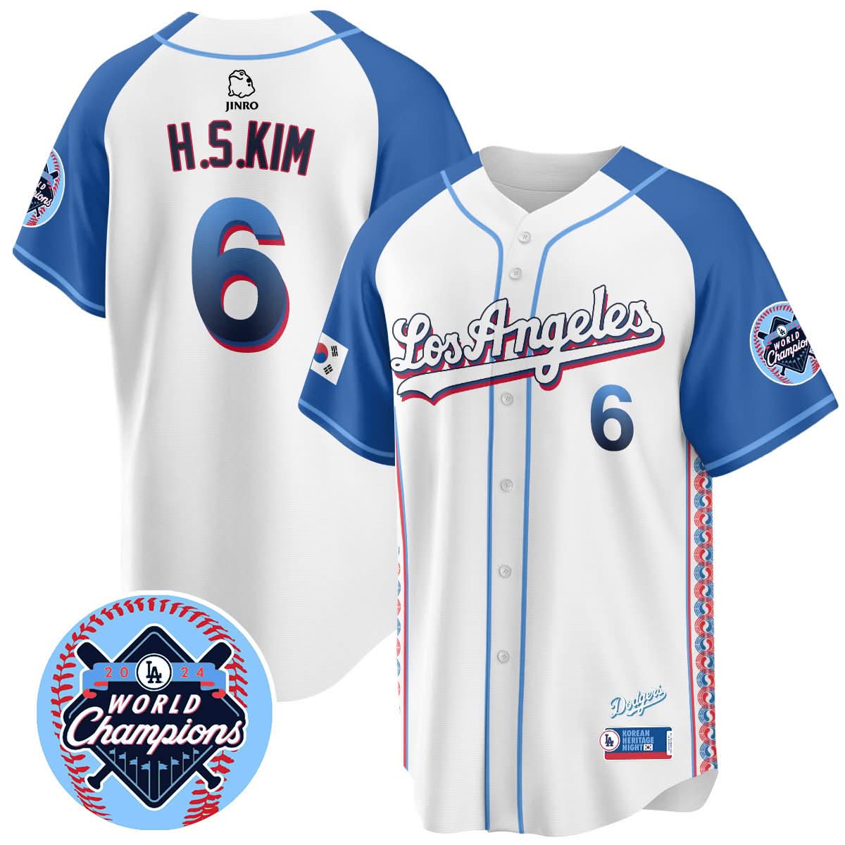 LAD Korean Heritage Night Jersey - Stitched