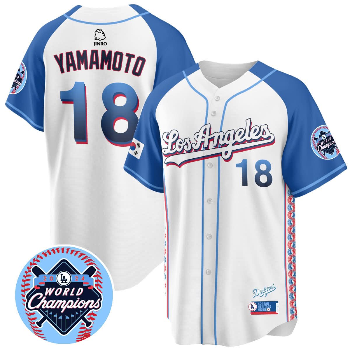 LAD Korean Heritage Night Jersey - Stitched