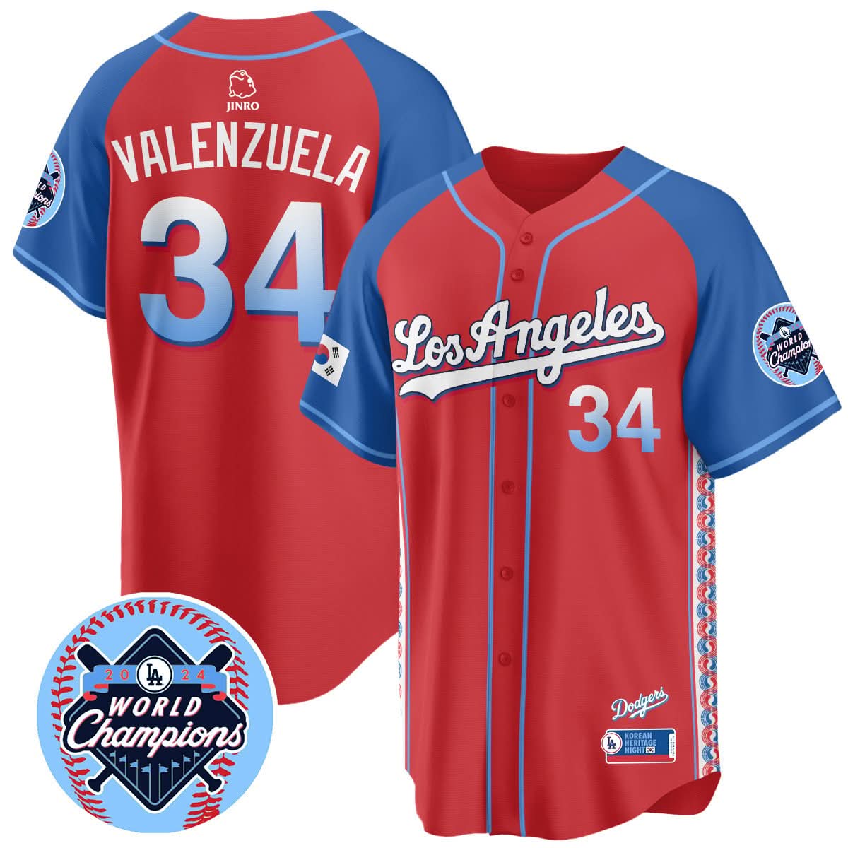 LAD Korean Heritage Night Jersey - Stitched