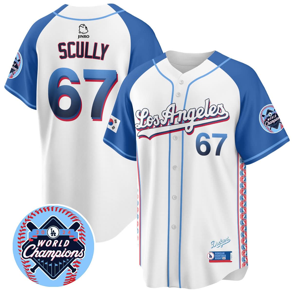 LAD Korean Heritage Night Jersey - Stitched