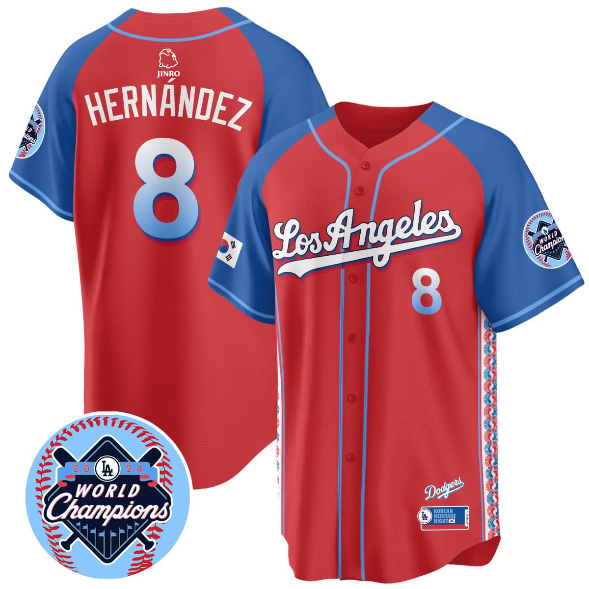 LAD Korean Heritage Night Jersey - Stitched