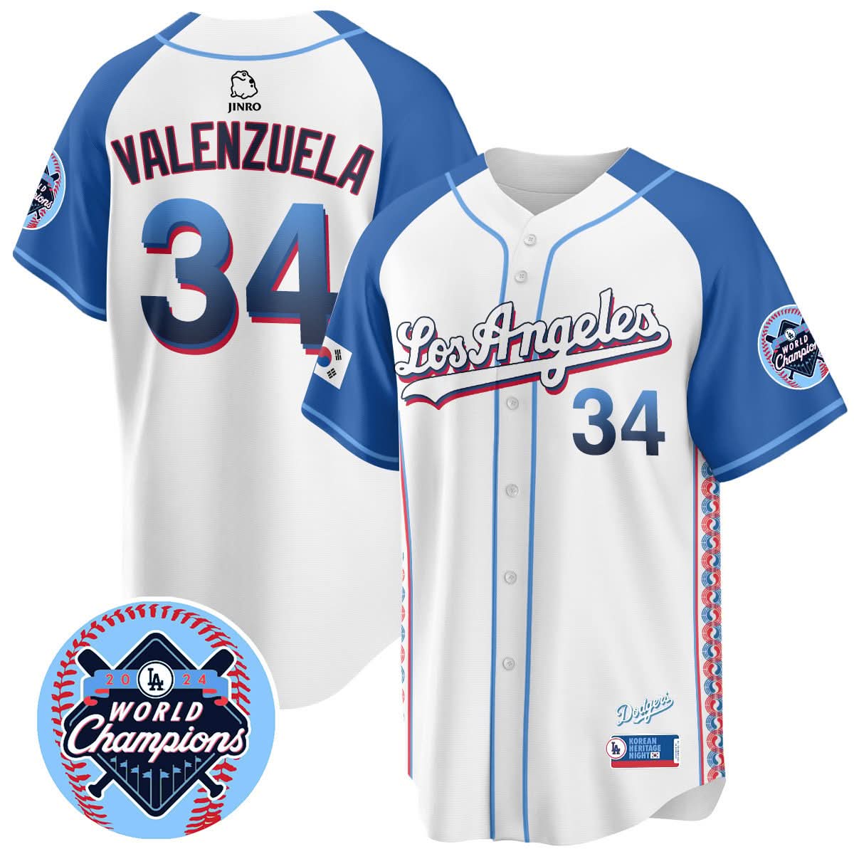 LAD Korean Heritage Night Jersey - Stitched