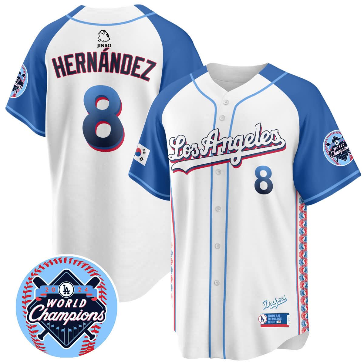LAD Korean Heritage Night Jersey - Stitched
