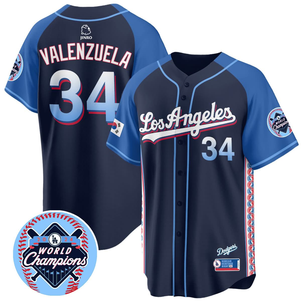 LAD Korean Heritage Night Jersey - Stitched