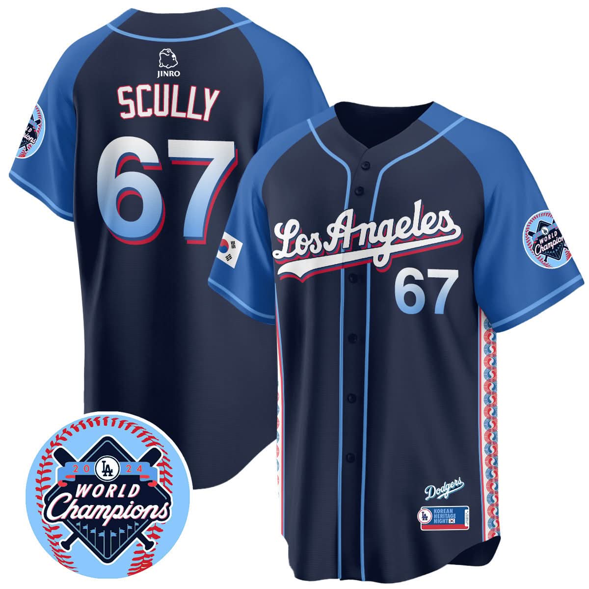 LAD Korean Heritage Night Jersey - Stitched