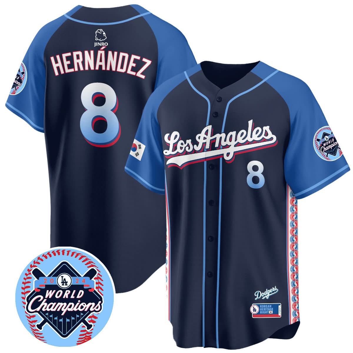 LAD Korean Heritage Night Jersey - Stitched