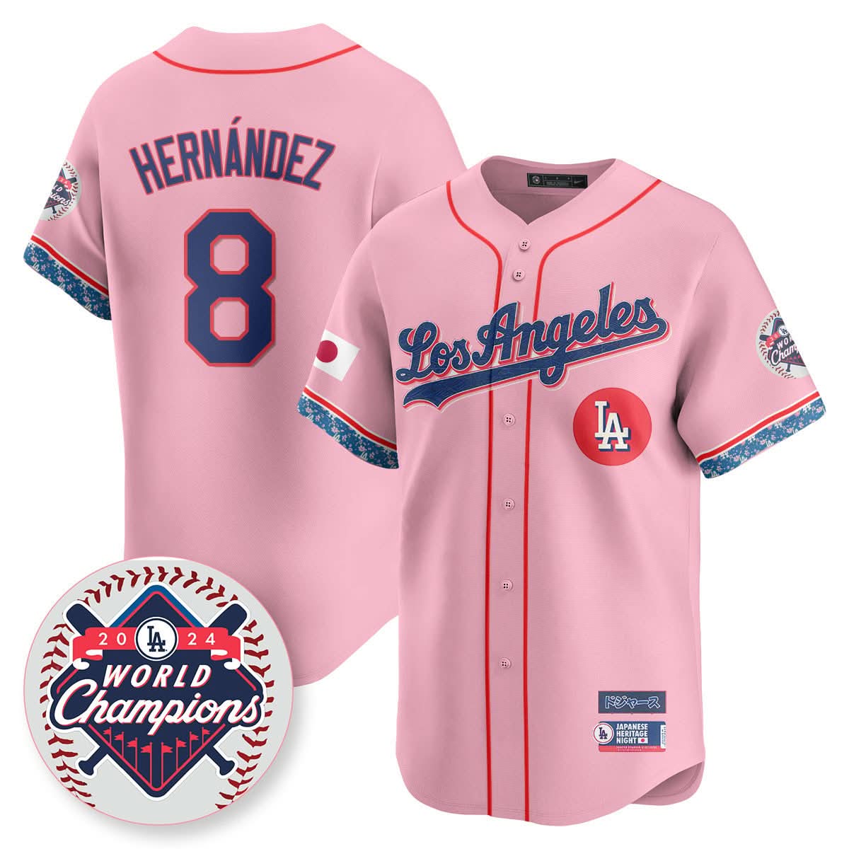 LAD Japanese Heritage Night Jersey - Stitched