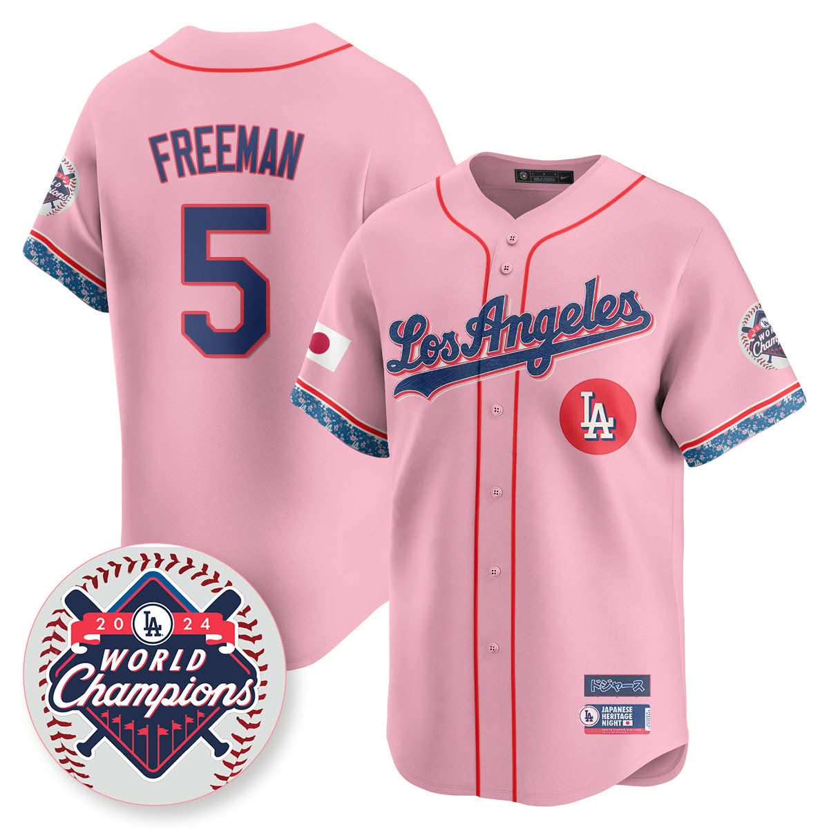 LAD Japanese Heritage Night Jersey - Stitched