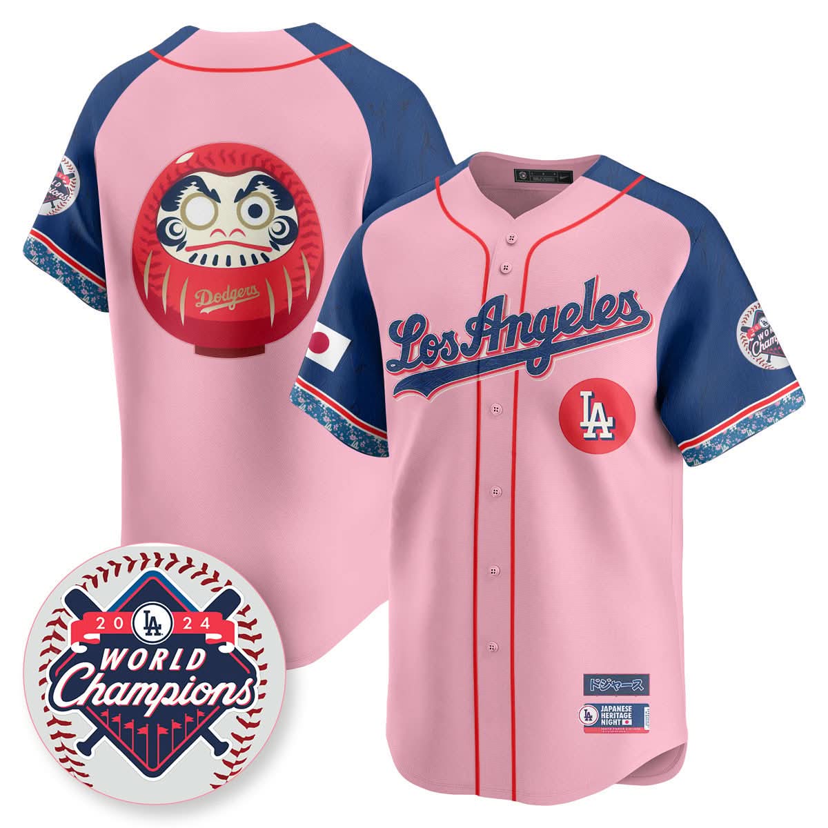 LAD Japanese Heritage Night Jersey - Stitched