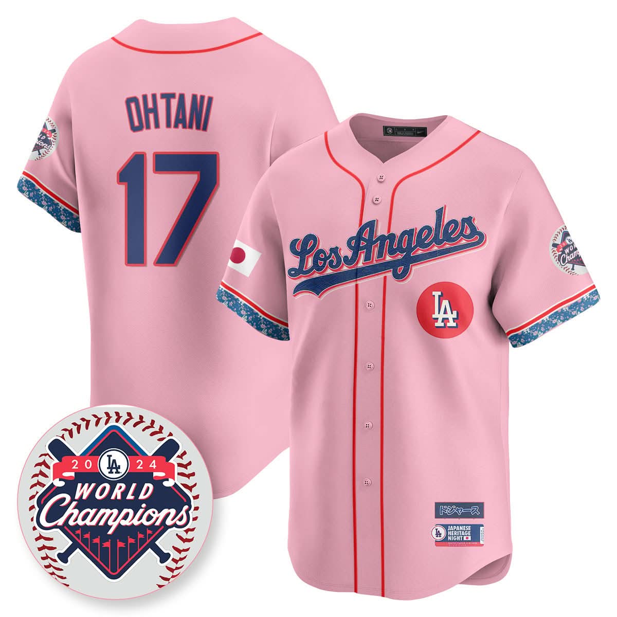 LAD Japanese Heritage Night Jersey - Stitched