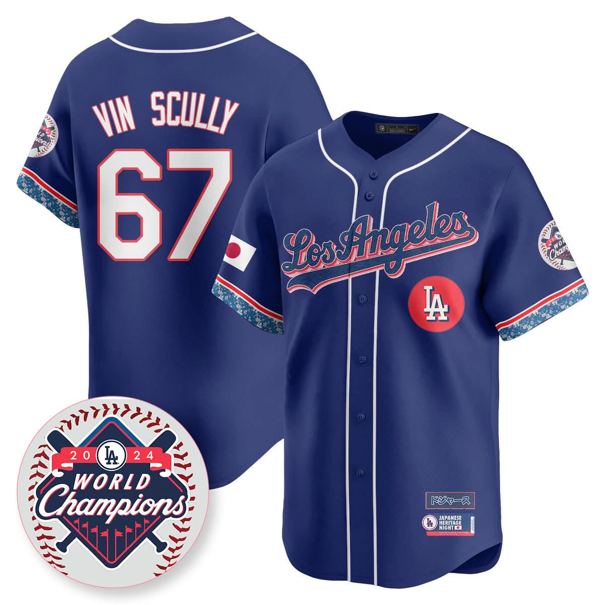 LAD Japanese Heritage Night Jersey - Stitched