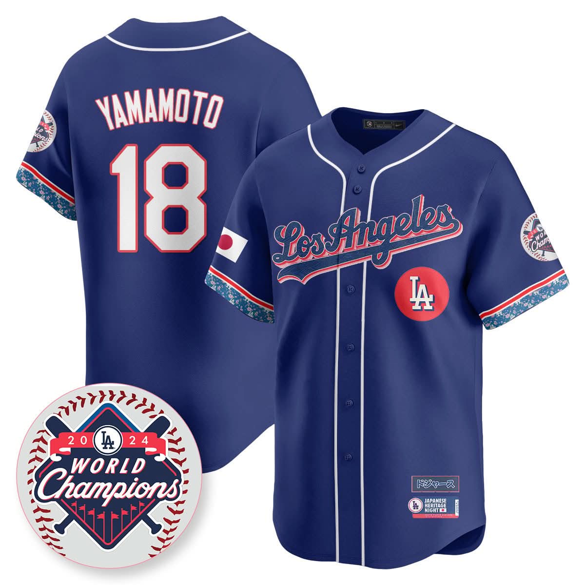 LAD Japanese Heritage Night Jersey - Stitched