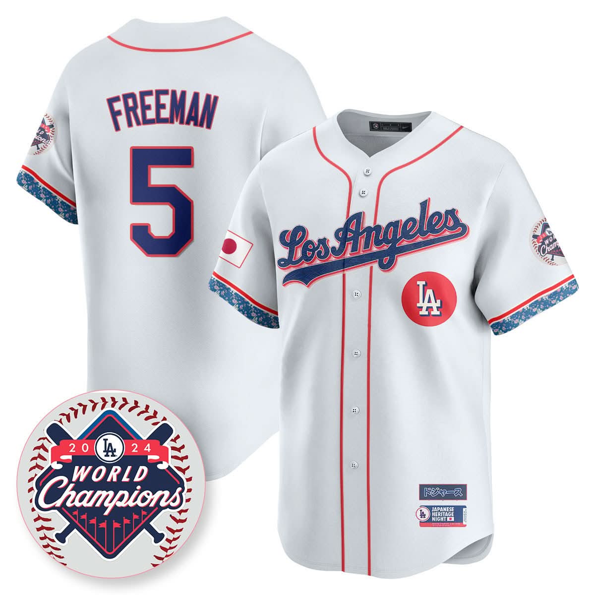 LAD Japanese Heritage Night Jersey - Stitched