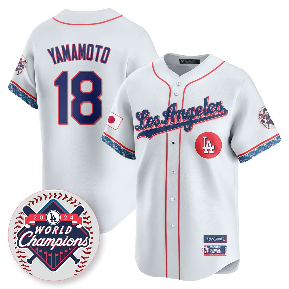 LAD Japanese Heritage Night Jersey - Stitched