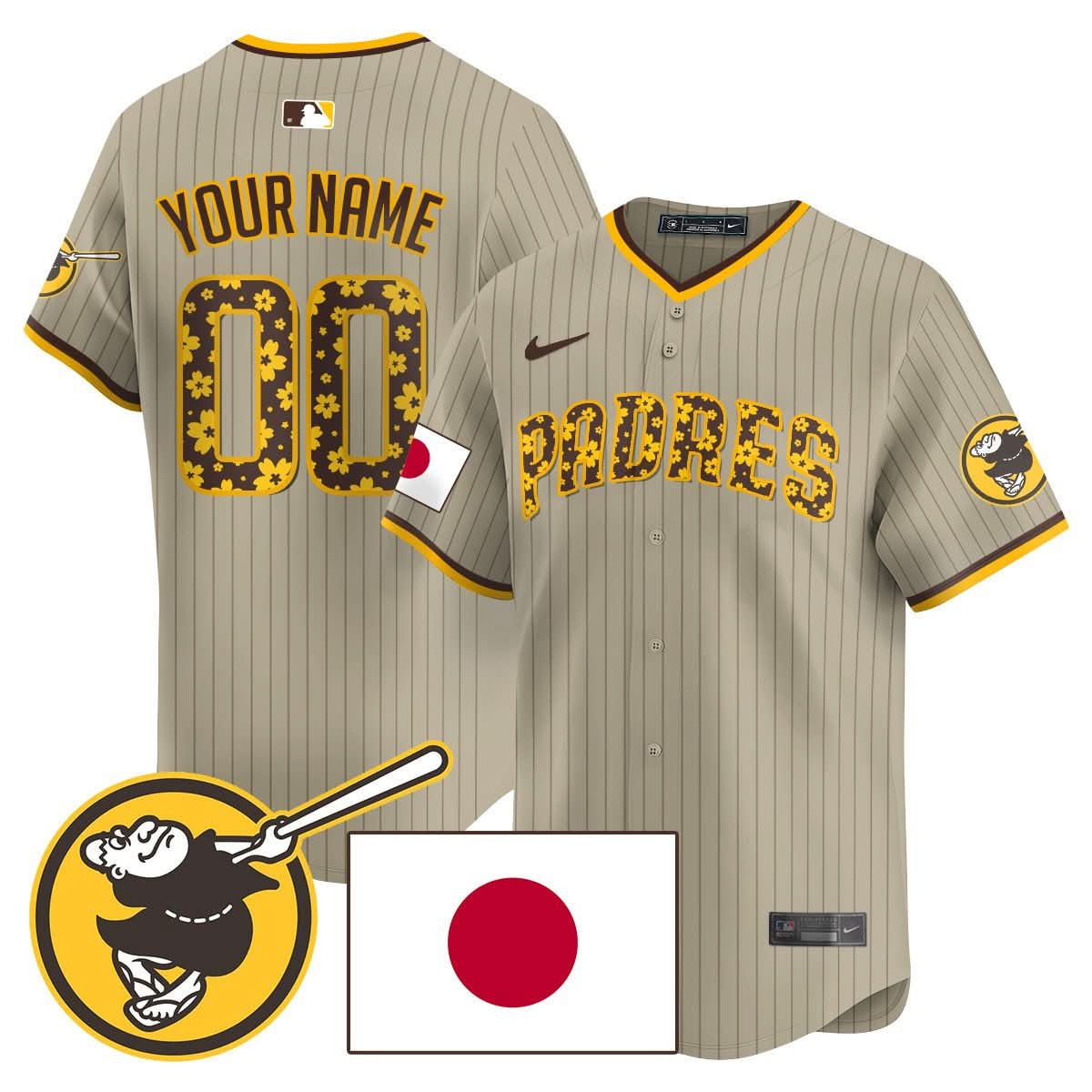 Custom SDP Japanese Heritage Jersey - Stitched